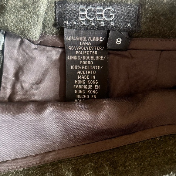 Y2K Vintage BCBG Maxazria Wool blend suit, mini skirt and jacket - Picture 5 of 8